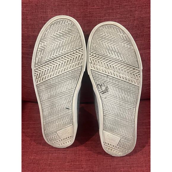 TOMS Altair Light Gray Wool Felt Slip On Sneaker Shoes Size 8 - Picture 12 of 12
